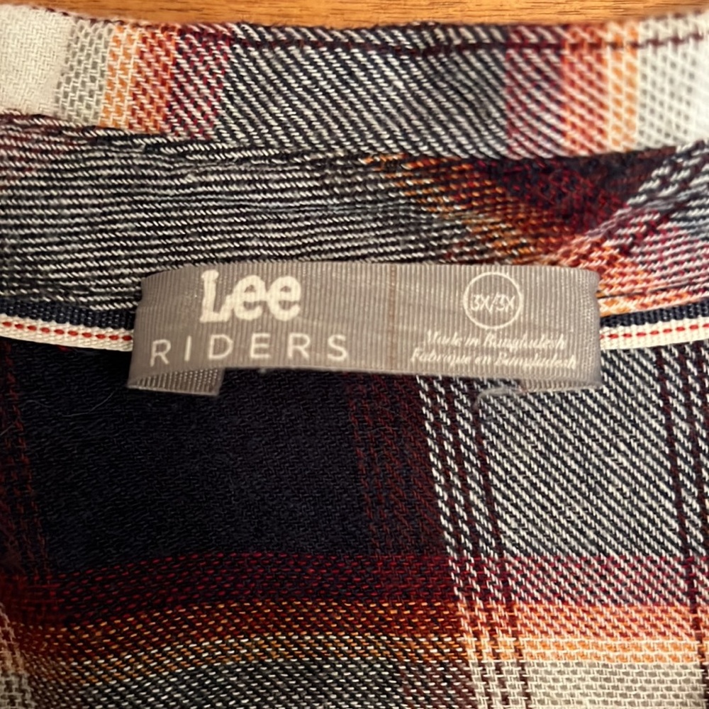 Lee Riders Flannel Shirt/Jacket - Picture 4 of 4